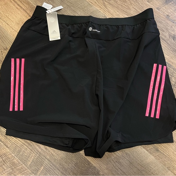 ADIDAS HIIT 2-In-1 Shorts. Collection Curated By Cody Rigsby. $55 Retail. XXL - Picture 5 of 7